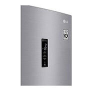 LG 341 л, Холодильник LG DoorCooling+ с нижней морозильной камерой, Инверторный Линейный компрессор, GA-B459SMHZ