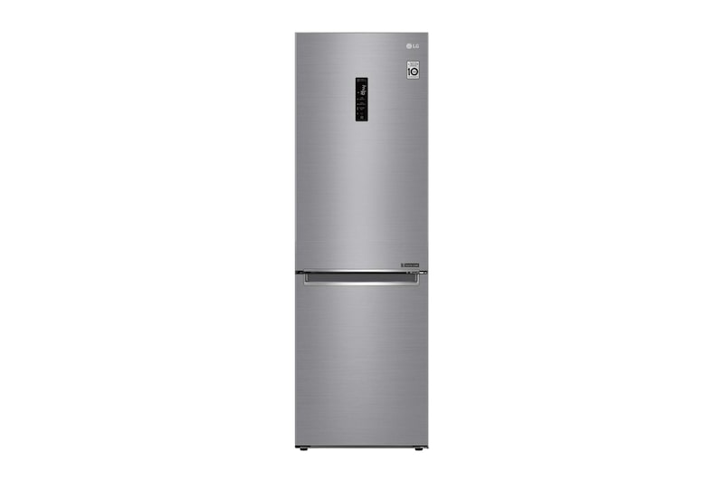 LG 341 л, Холодильник LG DoorCooling+ с нижней морозильной камерой, Инверторный Линейный компрессор, GA-B459SMHZ