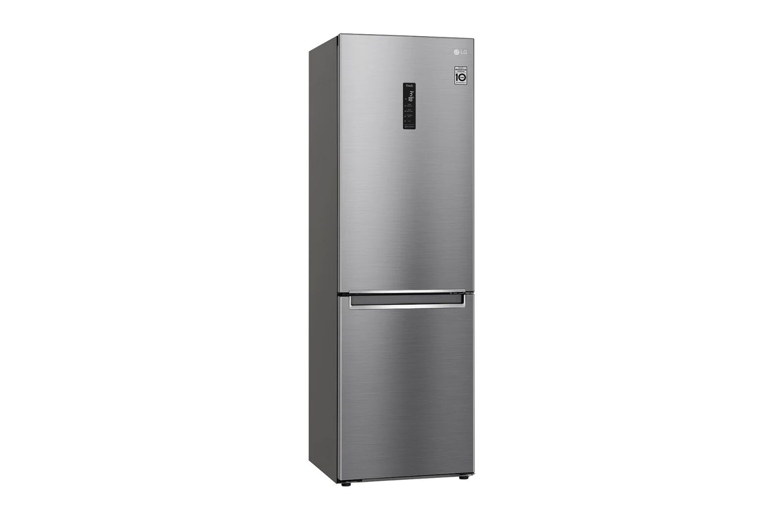 LG Объем 374л | DoorCooling+ | Бежевый | Сенсорный дисплей, LG ThinQ, Wi-Fi, Складная полка, GA-B459SEQM