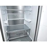 LG Объем 374л | DoorCooling+ | Бежевый | Сенсорный дисплей, LG ThinQ, Wi-Fi, Складная полка, GA-B459SEQM