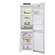 LG 341 л, Холодильник LG DoorCooling+ с нижней морозильной камерой, Смарт Инверторный компрессор, GA-B459SQCL