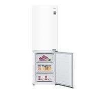 LG 341 л, Холодильник LG DoorCooling+ с нижней морозильной камерой, Смарт Инверторный компрессор, GA-B459SQCL