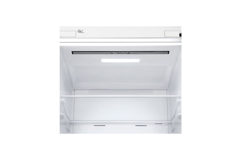 LG 341 л, Холодильник LG DoorCooling+ с нижней морозильной камерой, Инверторный Линейный компрессор, GA-B459SQHZ