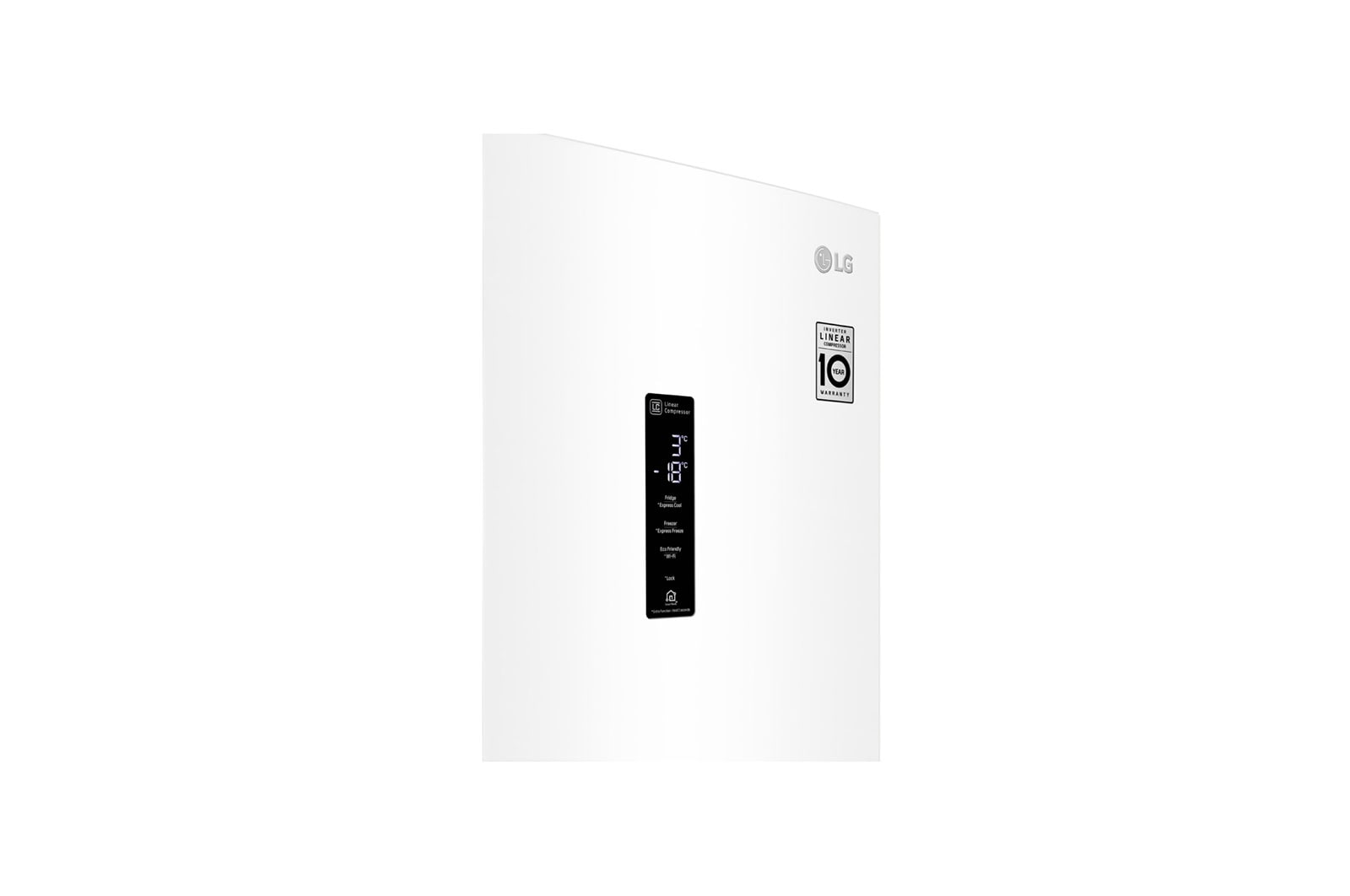 LG 341 л, Холодильник LG DoorCooling+ с нижней морозильной камерой, Инверторный Линейный компрессор, GA-B459SQHZ