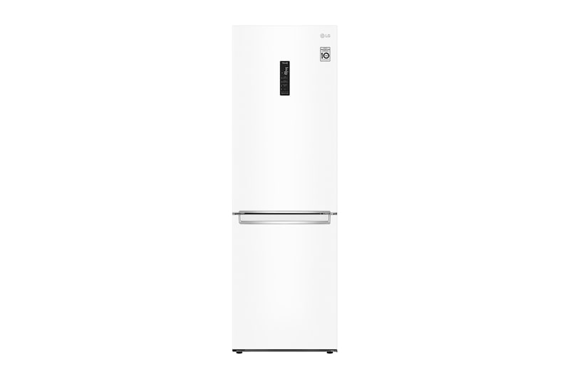 LG 341 л, Холодильник LG DoorCooling+ с нижней морозильной камерой, Смарт Инверторный компрессор, GA-B459SQQM