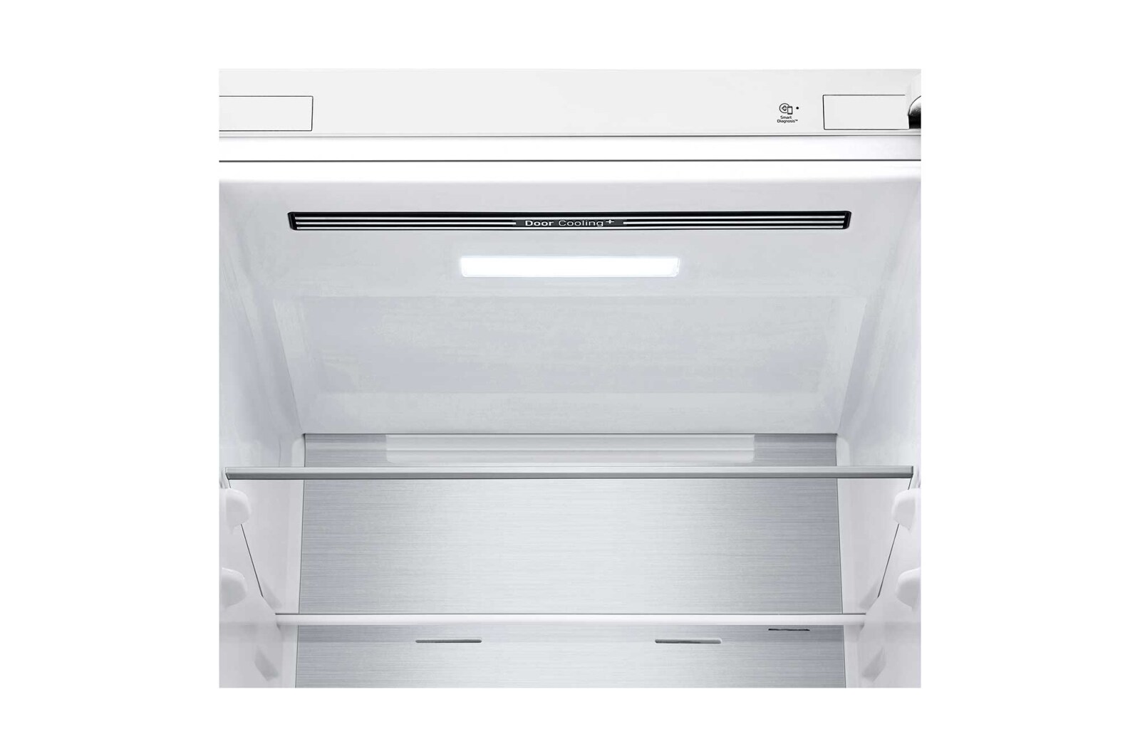 LG 341 л, Холодильник LG DoorCooling+ с нижней морозильной камерой, Смарт Инверторный компрессор, GA-B459SQQM