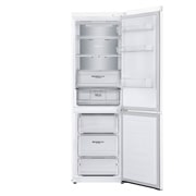 LG 341 л, Холодильник LG DoorCooling+ с нижней морозильной камерой, Смарт Инверторный компрессор, GA-B459SQQM