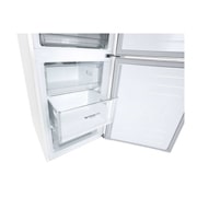 LG 341 л, Холодильник LG DoorCooling+ с нижней морозильной камерой, Смарт Инверторный компрессор, GA-B459SQQM