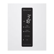 LG 341 л, Холодильник LG DoorCooling+ с нижней морозильной камерой, Смарт Инверторный компрессор, GA-B459SQQM