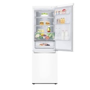LG 341 л, Холодильник LG DoorCooling+ с нижней морозильной камерой, Смарт Инверторный компрессор, GA-B459SQQM