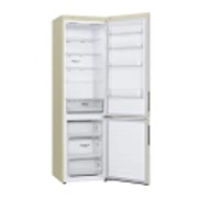 LG 384 л, Холодильник LG DoorCooling+ с нижней морозильной камерой, Смарт Инверторный компрессор, GA-B509CEWL