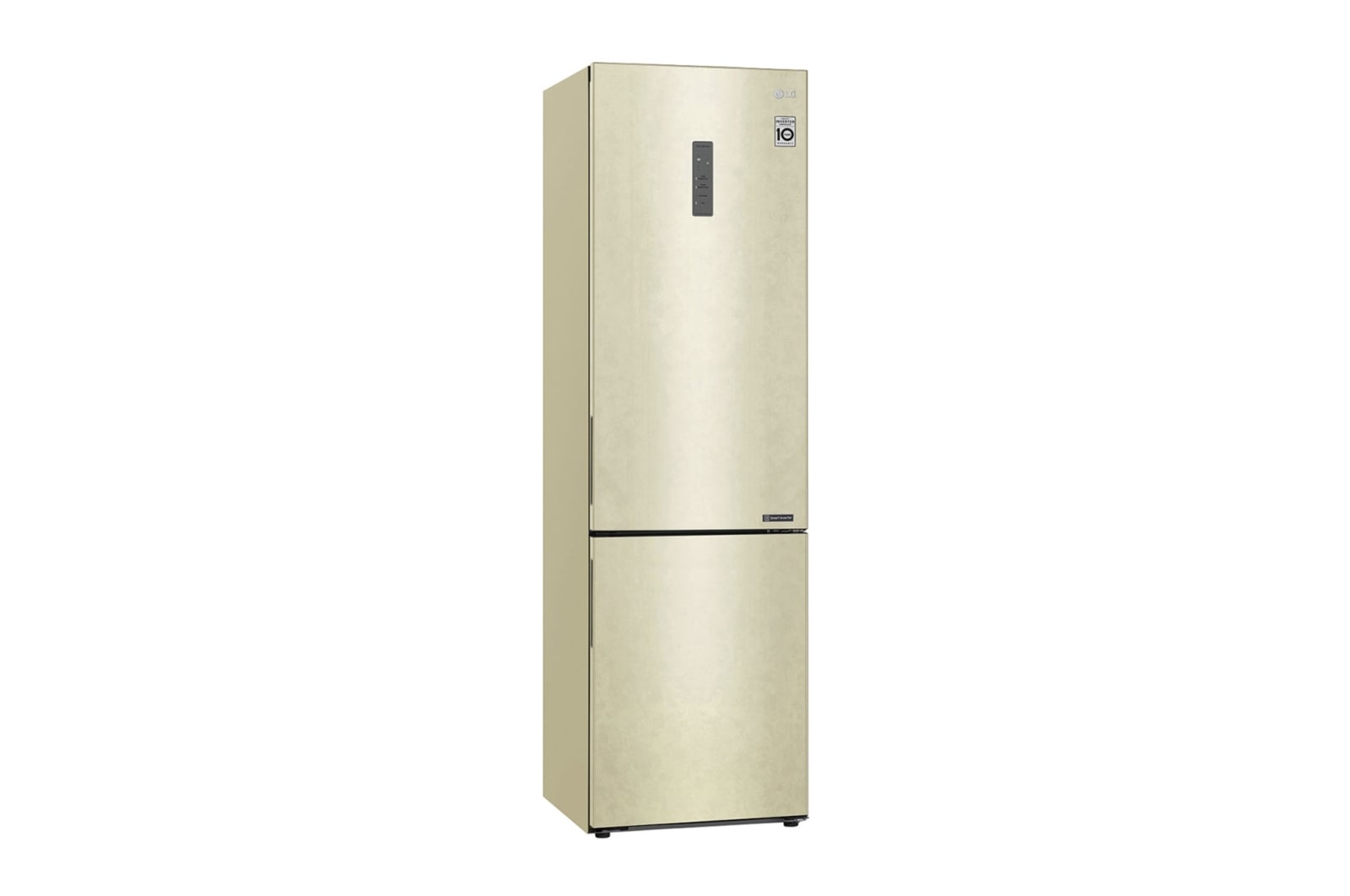 LG 384 л, Холодильник LG DoorCooling+ с нижней морозильной камерой, Смарт Инверторный компрессор, GA-B509CEWL