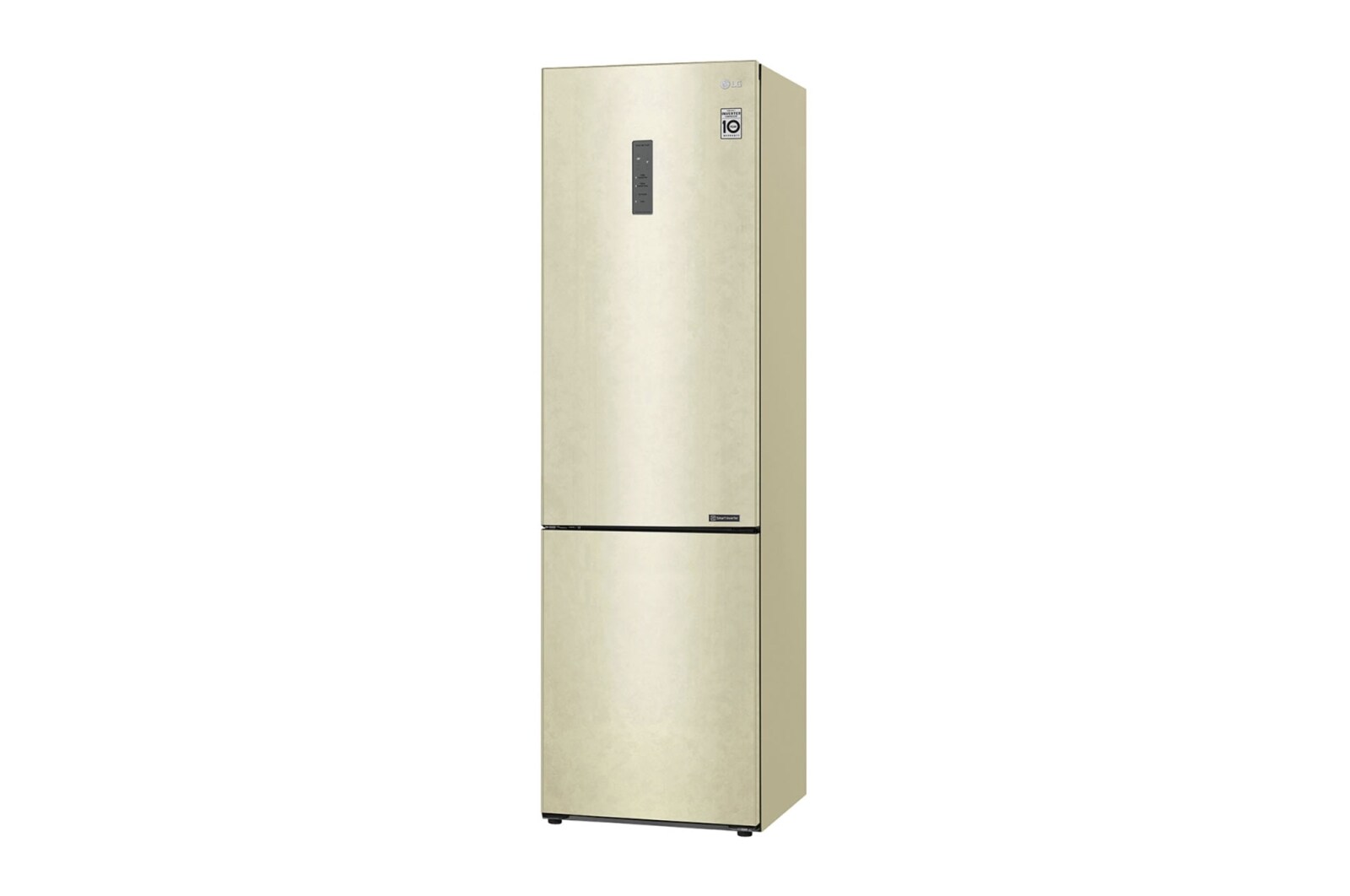LG 384 л, Холодильник LG DoorCooling+ с нижней морозильной камерой, Смарт Инверторный компрессор, GA-B509CEWL