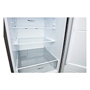 LG 384 л, Холодильник LG DoorCooling+ с нижней морозильной камерой, Смарт Инверторный компрессор, GA-B509CLSL
