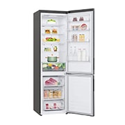 LG 384 л, Холодильник LG DoorCooling+ с нижней морозильной камерой, Смарт Инверторный компрессор, GA-B509CLSL