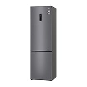 LG 384 л, Холодильник LG DoorCooling+ с нижней морозильной камерой, Смарт Инверторный компрессор, GA-B509CLSL