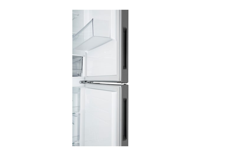 LG 384 л, Холодильник LG DoorCooling+ с нижней морозильной камерой, Смарт Инверторный компрессор, GA-B509CLSL