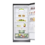 LG 384 л, Холодильник LG DoorCooling+ с нижней морозильной камерой, Смарт Инверторный компрессор, GA-B509CLWL