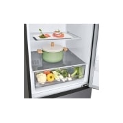 LG 384 л, Холодильник LG DoorCooling+ с нижней морозильной камерой, Смарт Инверторный компрессор, GA-B509CLWL