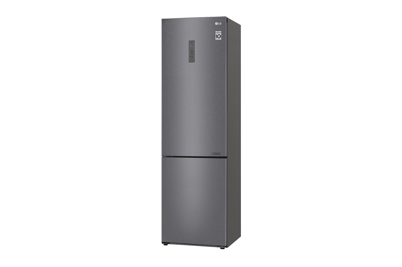 LG 384 л, Холодильник LG DoorCooling+ с нижней морозильной камерой, Смарт Инверторный компрессор, GA-B509CLWL
