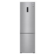 Вид Объем 419л | DoorCooling&#43; | Серебристый | Metal Fresh, Складная полка, Moist Balance Crisper, Total No Frost GA-B509CMTL спереди