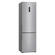 LG Объем 419л | DoorCooling+ | Серебристый | Metal Fresh, Складная полка, Moist Balance Crisper, Total No Frost, GA-B509CMTL