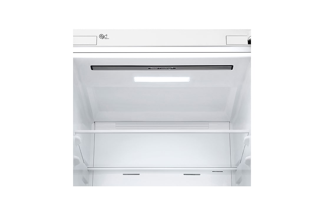 LG 384 л, Холодильник LG DoorCooling+ с нижней морозильной камерой, Смарт Инверторный компрессор, GA-B509CQSL