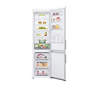 LG 384 л, Холодильник LG DoorCooling+ с нижней морозильной камерой, Смарт Инверторный компрессор, GA-B509CQSL