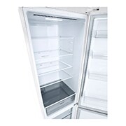 LG 384 л, Холодильник LG DoorCooling+ с нижней морозильной камерой, Смарт Инверторный компрессор, GA-B509CQSL