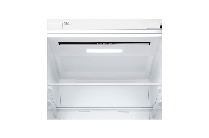 LG 384 л, Холодильник LG DoorCooling+ с нижней морозильной камерой, Смарт Инверторный компрессор, GA-B509CQSL