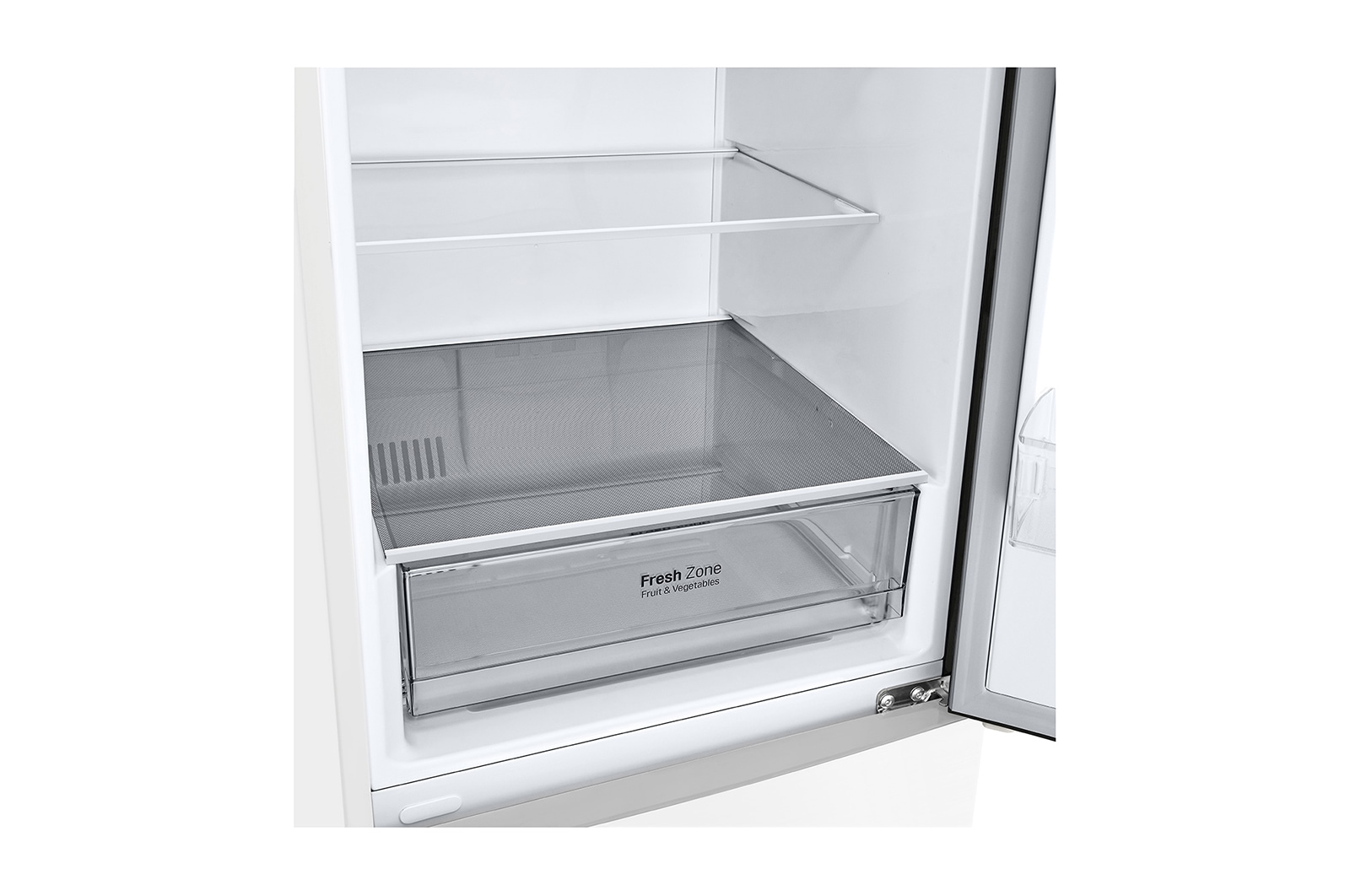 LG 384 л, Холодильник LG DoorCooling+ с нижней морозильной камерой, Смарт Инверторный компрессор, GA-B509CQSL