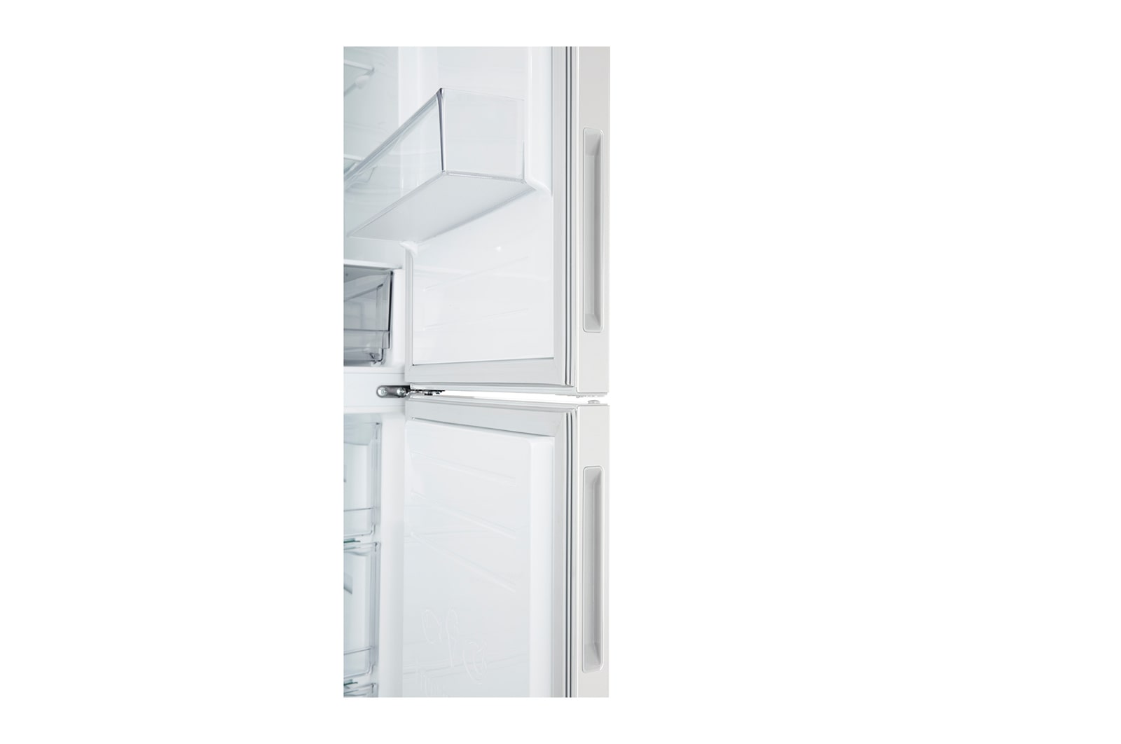 LG 384 л, Холодильник LG DoorCooling+ с нижней морозильной камерой, Смарт Инверторный компрессор, GA-B509CQSL