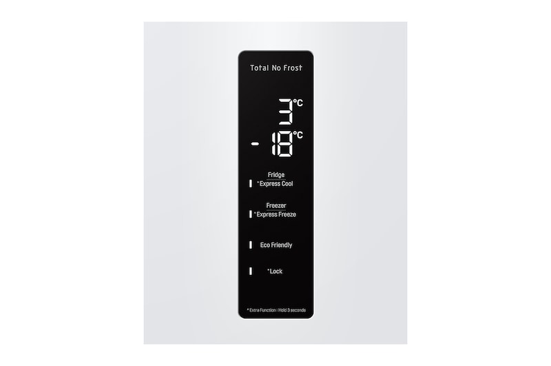 LG 384 л, Холодильник LG DoorCooling+ с нижней морозильной камерой, Смарт Инверторный компрессор, GA-B509CQSL