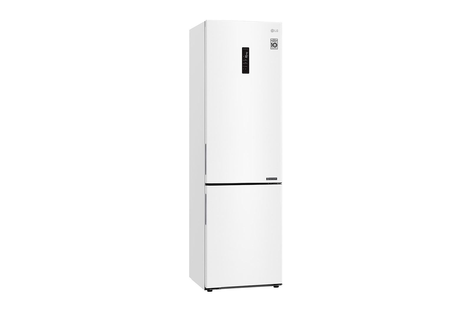 LG 384 л, Холодильник LG DoorCooling+ с нижней морозильной камерой, Смарт Инверторный компрессор, GA-B509CQSL