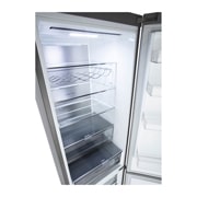 LG 384 л, Холодильник LG DoorCooling+ с нижней морозильной камерой, Fresh Balancer, Fresh Converter, GA-B509MCUM