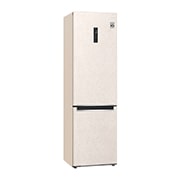 LG 384 л, Холодильник LG DoorCooling+ с нижней морозильной камерой, ThinQ, Складная полка, GA-B509MEQM