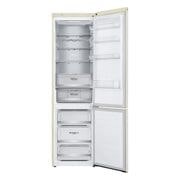 LG Объем 419л | DoorCooling+ | Бежевый | Зоны свежести, Metal Fresh, Складная полка, Винная полка, Wi-Fi, GA-B509MEUM