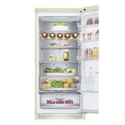 LG Объем 419л | DoorCooling+ | Бежевый | Зоны свежести, Metal Fresh, Складная полка, Винная полка, Wi-Fi, GA-B509MEUM