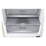 LG Объем 419л | DoorCooling+ | Бежевый | Зоны свежести, Metal Fresh, Складная полка, Винная полка, Wi-Fi, GA-B509MEUM