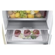 LG Объем 419л | DoorCooling+ | Бежевый | Зоны свежести, Metal Fresh, Складная полка, Винная полка, Wi-Fi, GA-B509MEUM