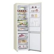LG Объем 419л | DoorCooling+ | Бежевый | Зоны свежести, Metal Fresh, Складная полка, Винная полка, Wi-Fi, GA-B509MEUM