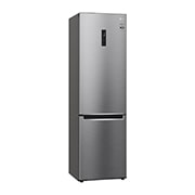 LG 384 л, Холодильник LG DoorCooling+ с нижней морозильной камерой, ThinQ, Складная полка, GA-B509MMQM