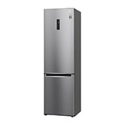 LG 384 л, Холодильник LG DoorCooling+ с нижней морозильной камерой, ThinQ, Складная полка, GA-B509MMQM