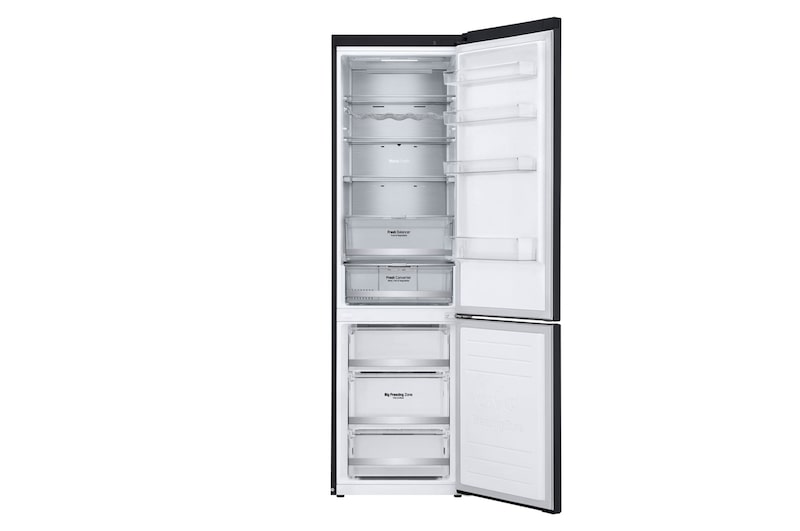 LG  384 л, Холодильник LG DoorCooling+ с нижней морозильной камерой, Fresh Balancer, Fresh Converter, GA-B509PBAM