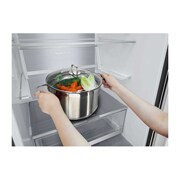 LG  384 л, Холодильник LG DoorCooling+ с нижней морозильной камерой, Fresh Balancer, Fresh Converter, GA-B509PBAM