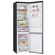 LG 384 л, Холодильник LG DoorCooling+ с нижней морозильной камерой, Инверторный Линейный компрессор, GA-B509PBAZ