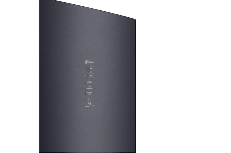 LG 384 л, Холодильник LG DoorCooling+ с нижней морозильной камерой, Инверторный Линейный компрессор, GA-B509PBAZ