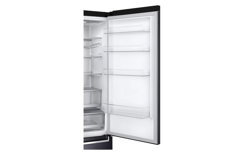LG 384 л, Холодильник LG DoorCooling+ с нижней морозильной камерой, Инверторный Линейный компрессор, GA-B509PBAZ