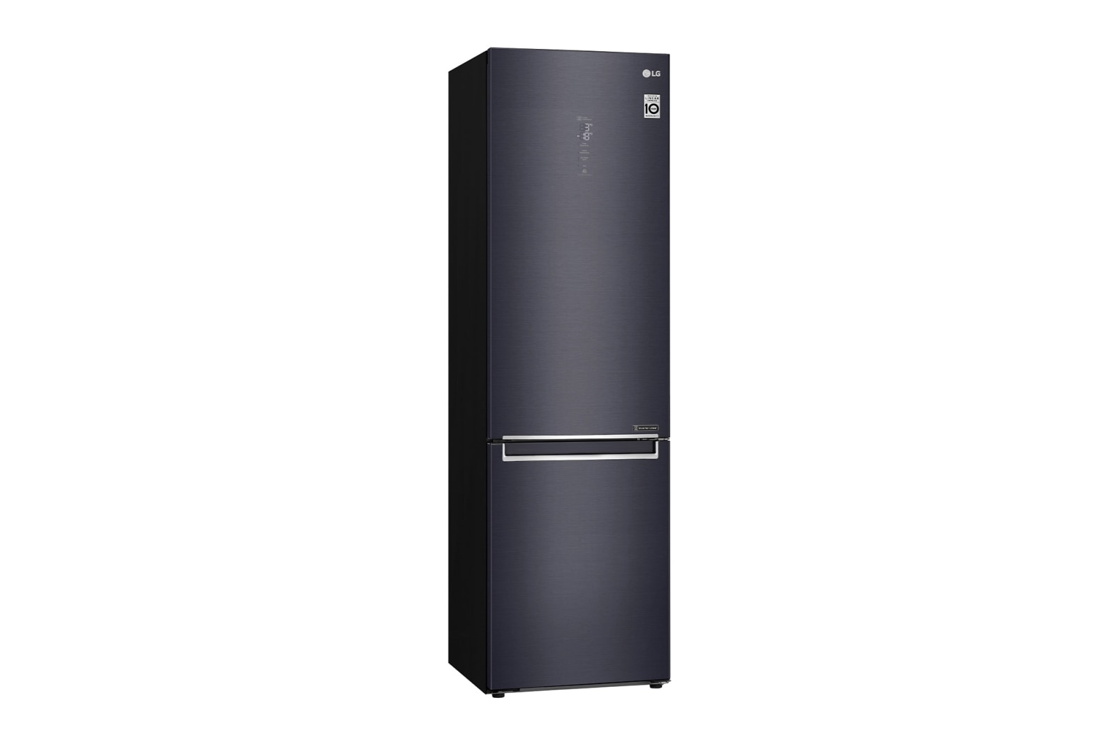 LG 384 л, Холодильник LG DoorCooling+ с нижней морозильной камерой, Инверторный Линейный компрессор, GA-B509PBAZ