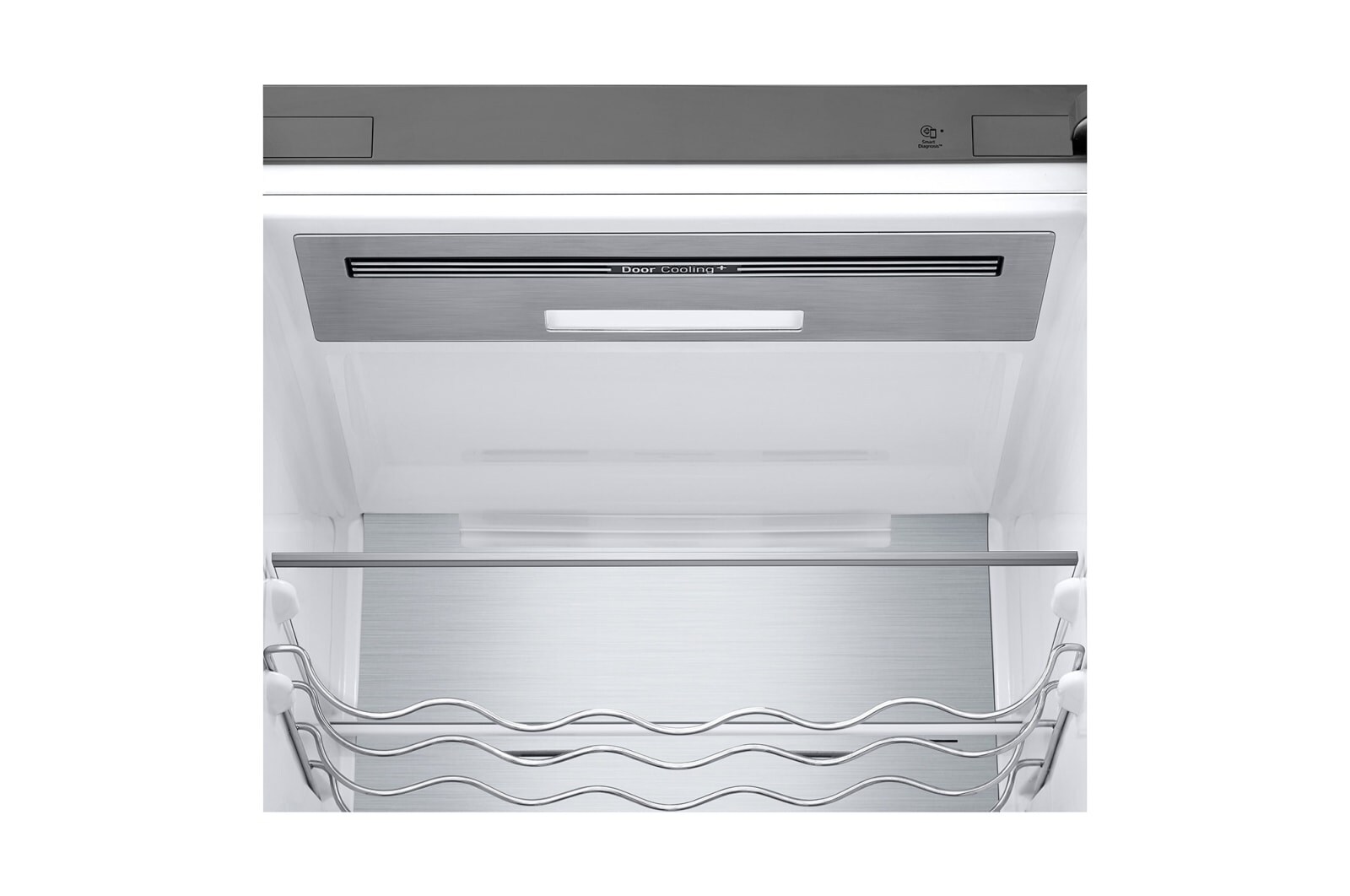 LG 384 л, Холодильник LG DoorCooling+ с нижней морозильной камерой, Fresh Balancer, Fresh Converter, GA-B509PSAM